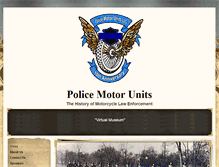 Tablet Screenshot of policemotorunits.com